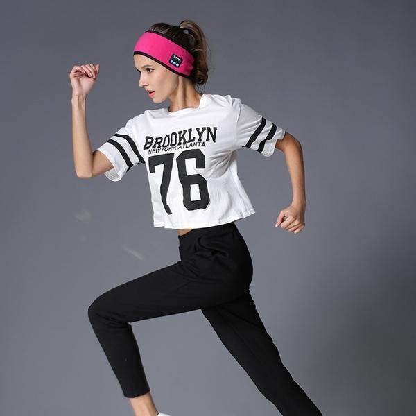 Wireless Bluetooth-compatible Headband Outdoor Fitness Yoga Headband - Image 4