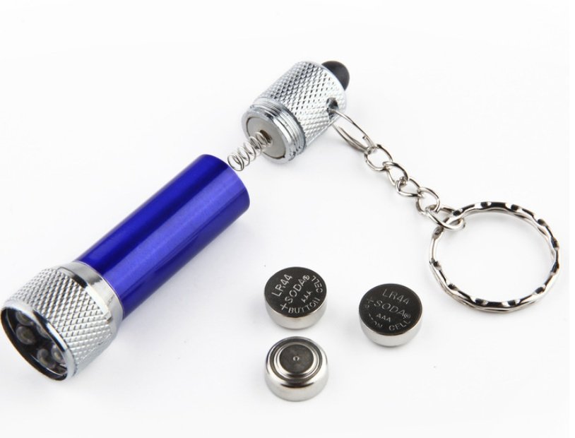 Mini Keychain Light Emergency Night Light Camping Flashlight Portable LED Torch Aluminum Keyring - Image 8