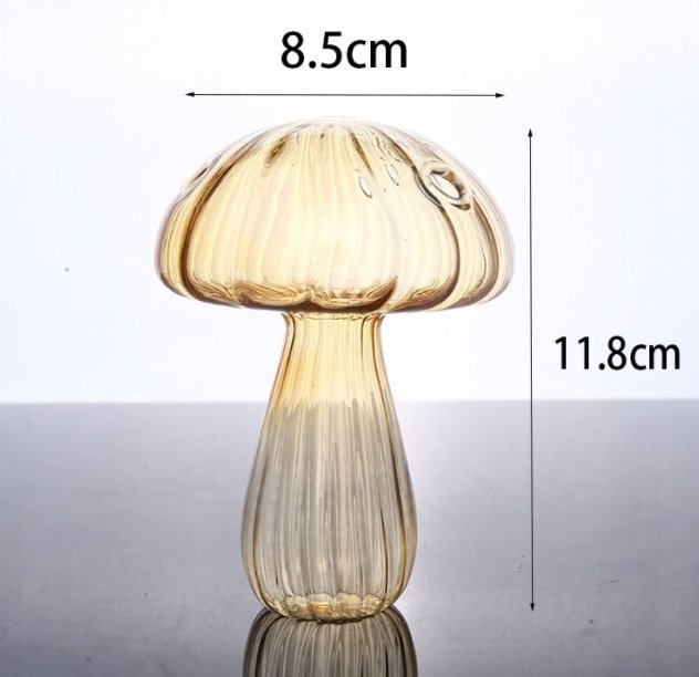 Mushroom Aromatherapy Bottle Tabletop Hydroponic Planter - Image 5