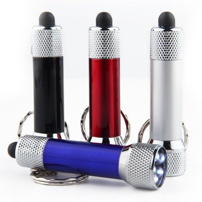 Mini Keychain Light Emergency Night Light Camping Flashlight Portable LED Torch Aluminum Keyring - Image 6