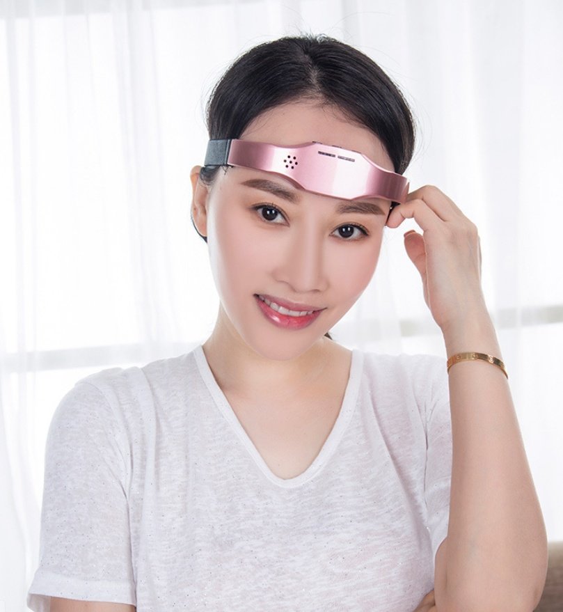 Head Massager Wireless Stress Relief Brain Massage Helmet Unisex Sleep Therapy Device - Image 3