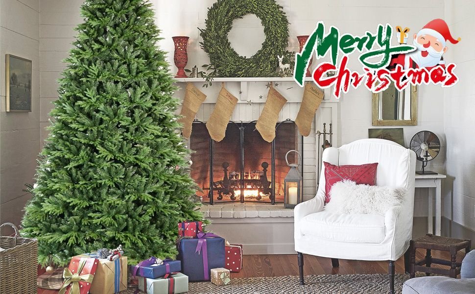 4ft PE PVC Hybrid Automatic Tree Steel Wire Wire Artificial Christmas Tree - Image 7