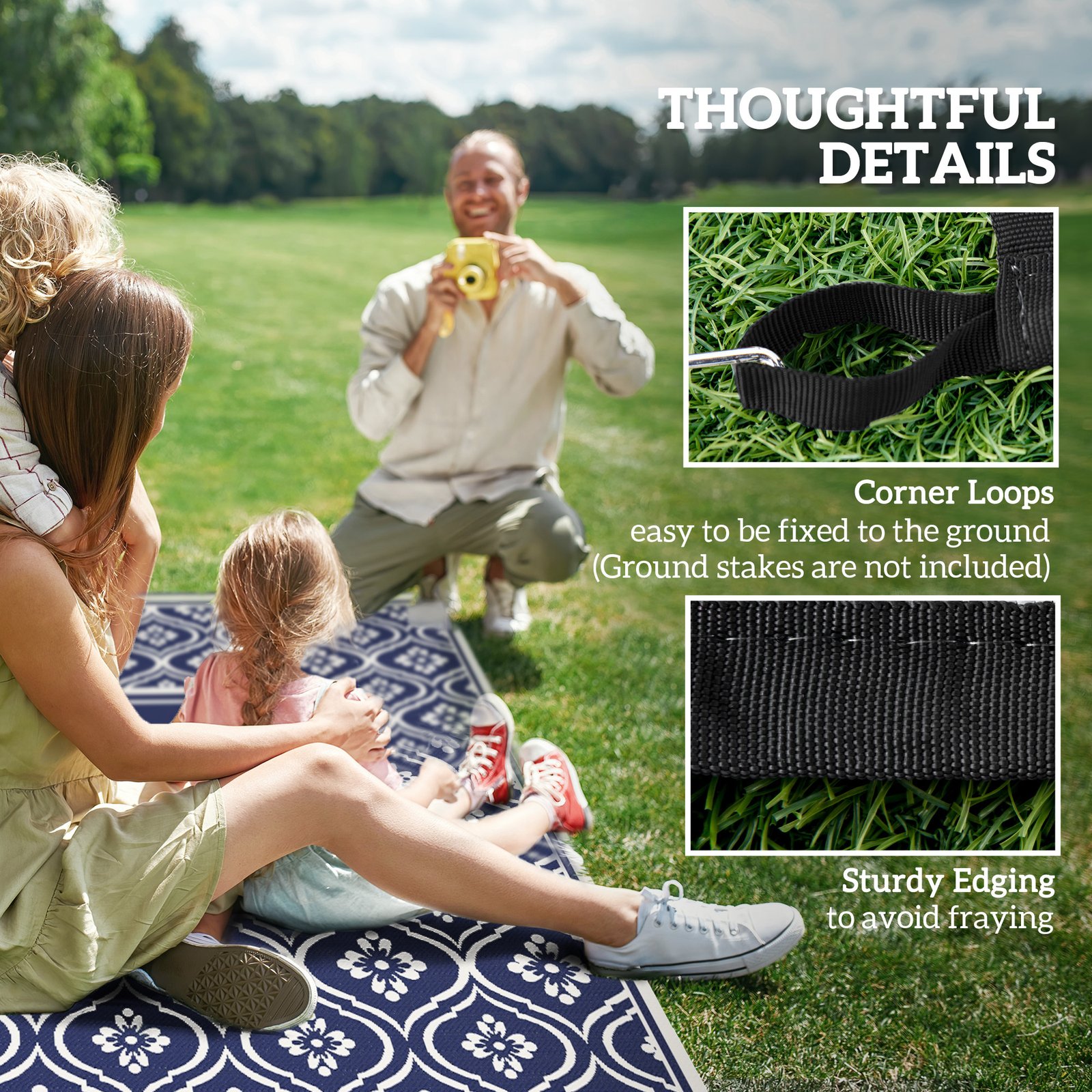 Reversible Outdoor Rug - Image 8