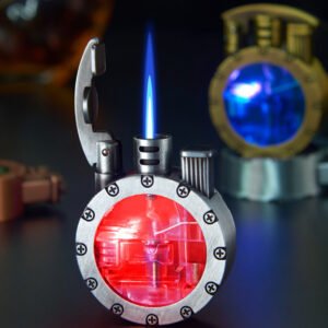 Creative Transparent Luminous Gas Bin Gas Lighters